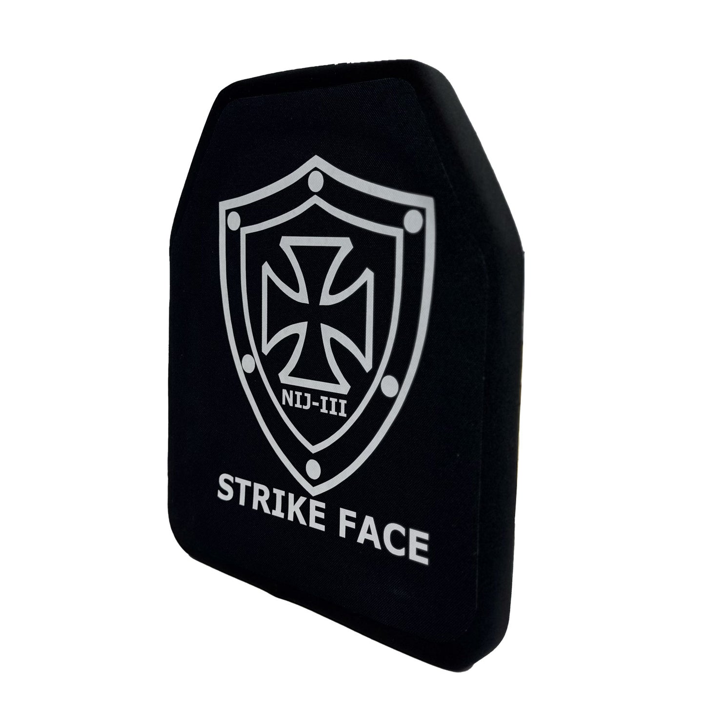 10"x12" Single Curved Front & Flat Back Plates