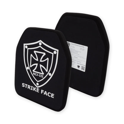 10"x12” Flat SAPI Back Plate - Shield Defence Solution