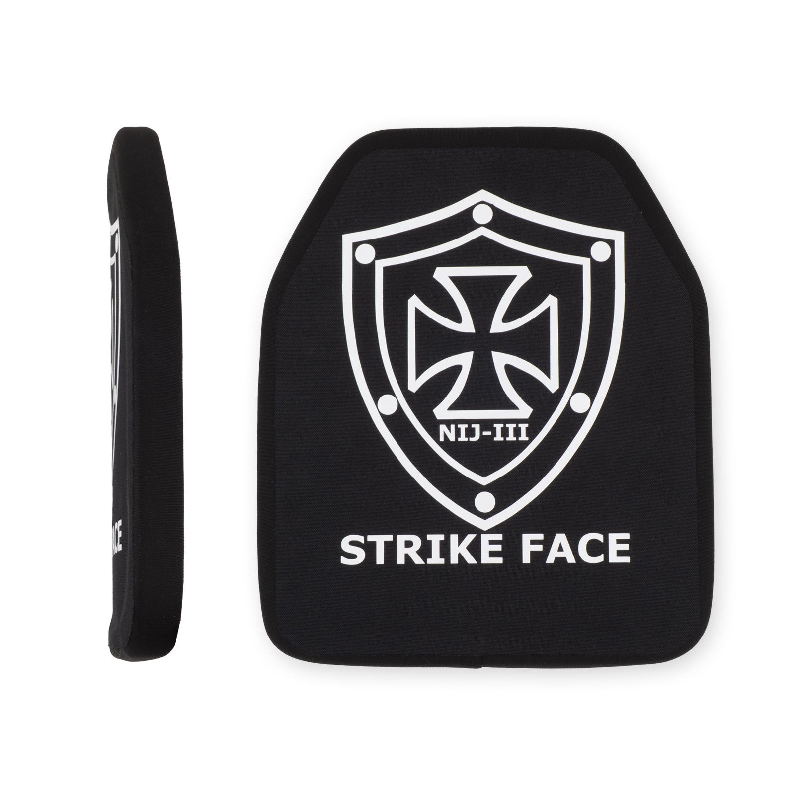 10"x12” Single Curve SAPI Front Plate - Shield Defence Solution