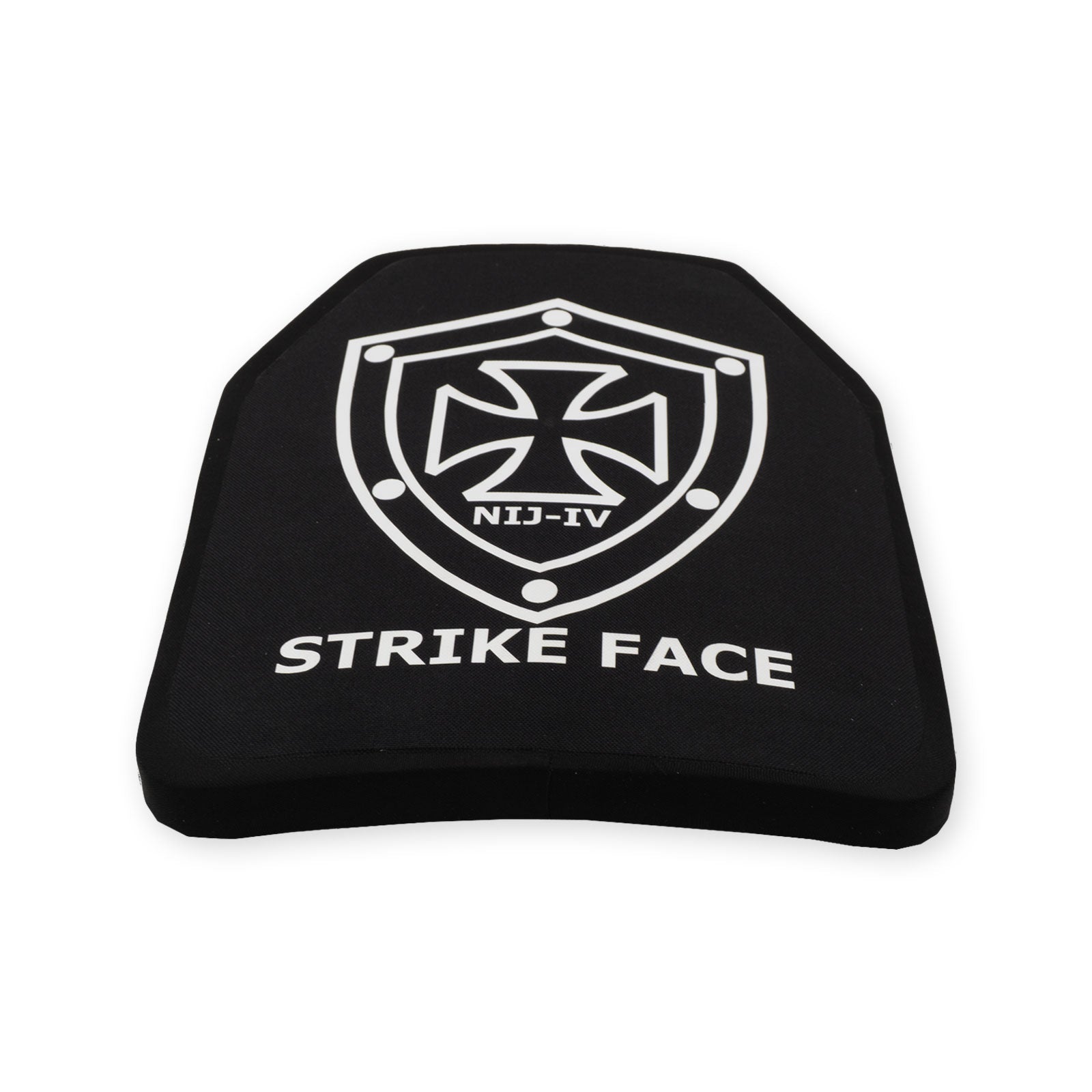 10"x12" Single Curve SAPI Front Plate - Ceramic (AlO) - Shield Defence Solution