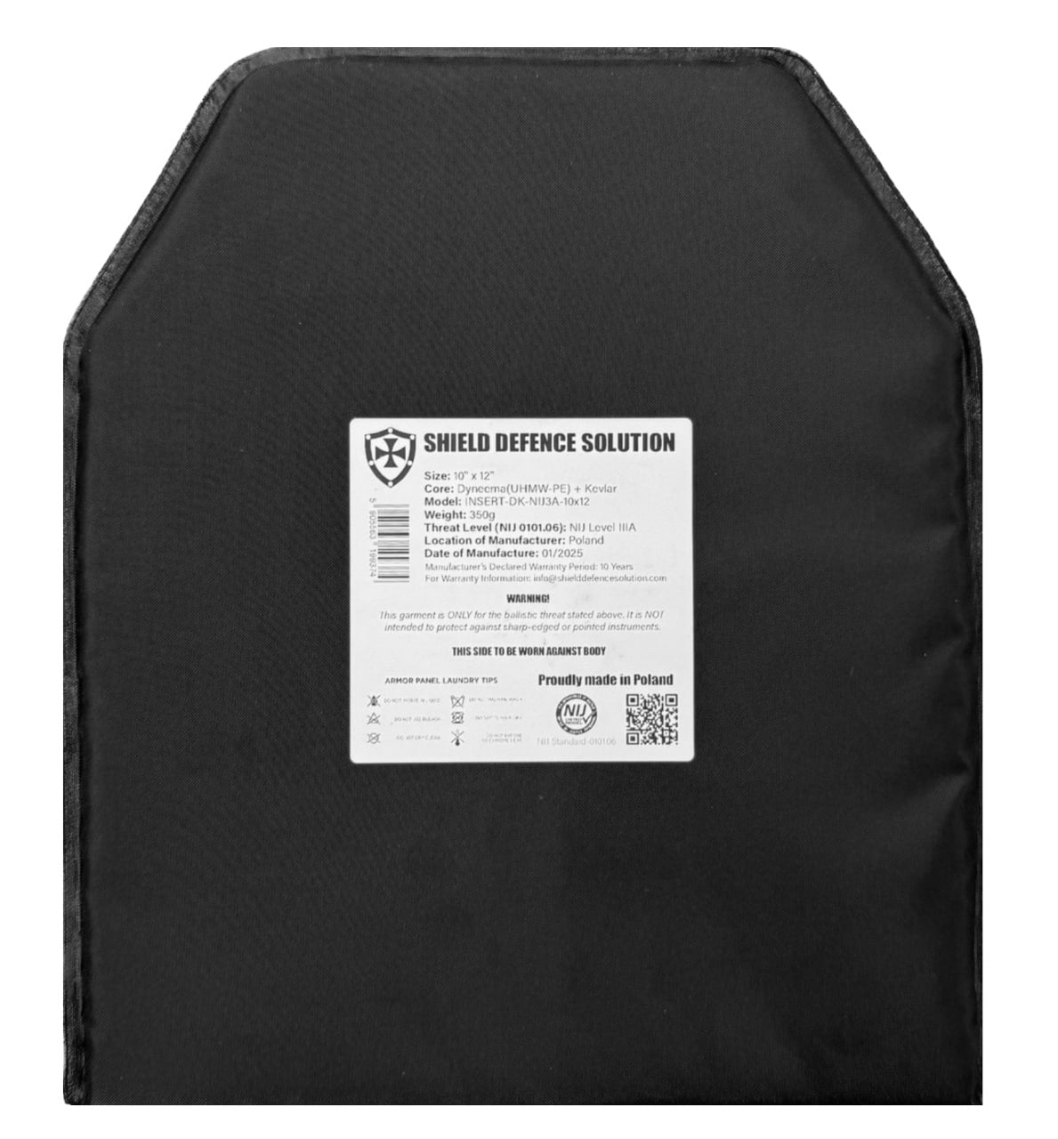 11"x14" Soft Armor Insert Panels | Front & Back Protection