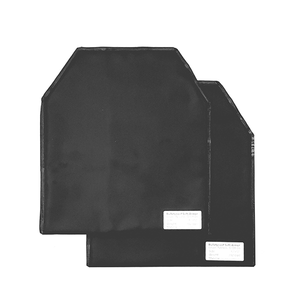 10"x12" Soft Armor Insert Panels | UHMWPE (Dyneema) & Kevlar | Front & Back Protection