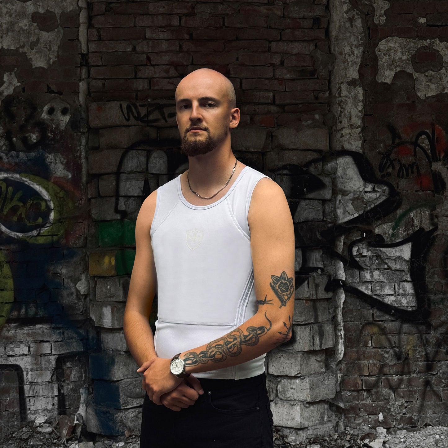 Bulletproof Concealable Standard T-shirt - White