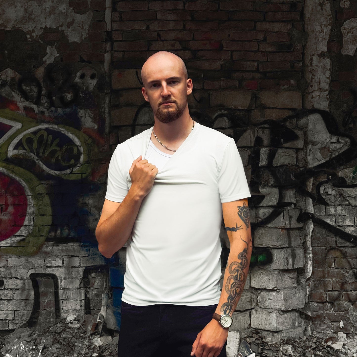 Bulletproof Concealable Standard T-shirt - White