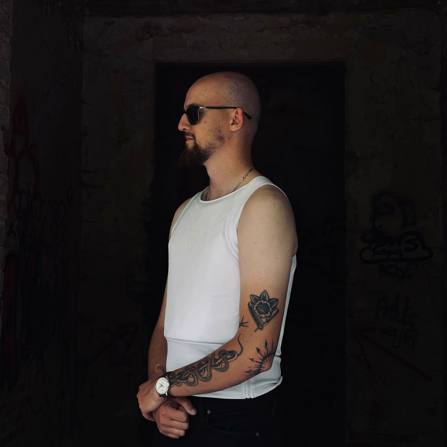 Bulletproof Concealable Expanded T-shirt - White