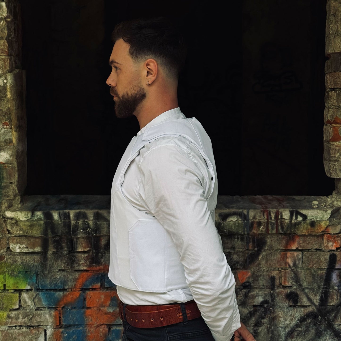 Bulletproof Inner Vest – White