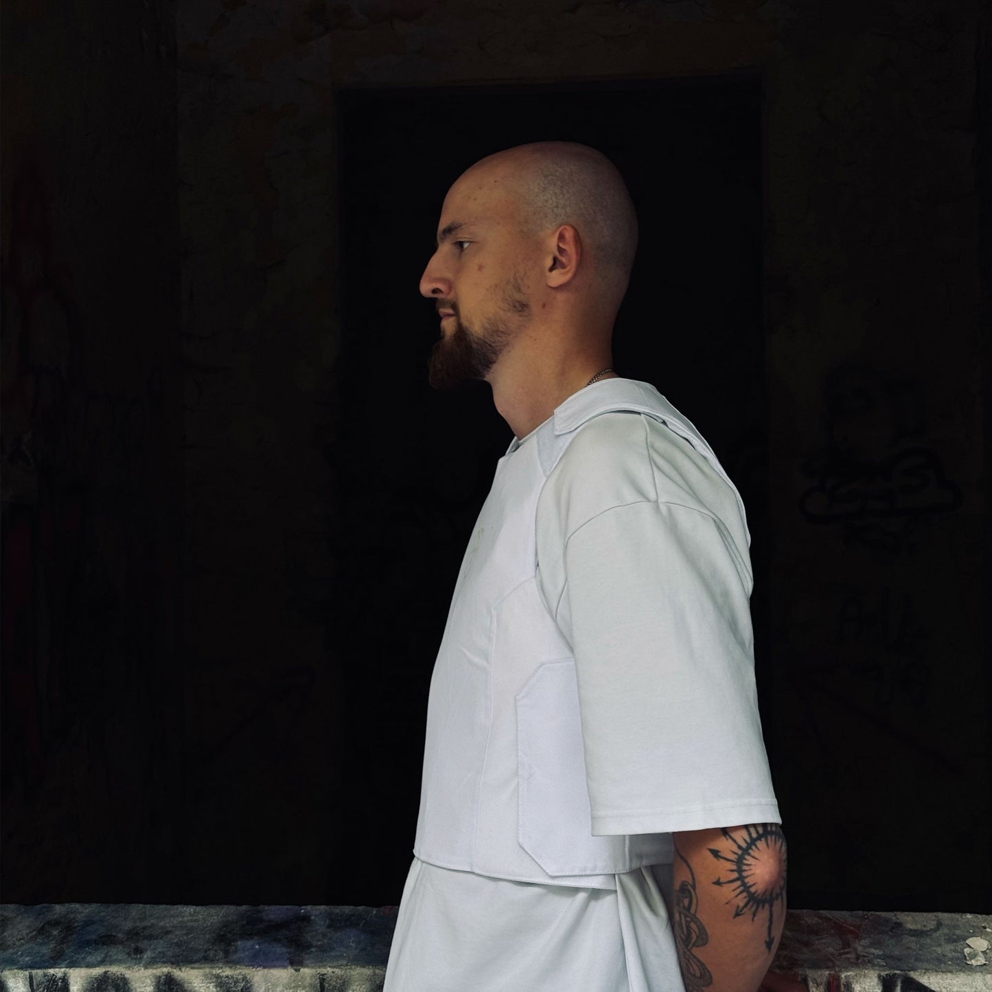 Bulletproof Inner Vest – White