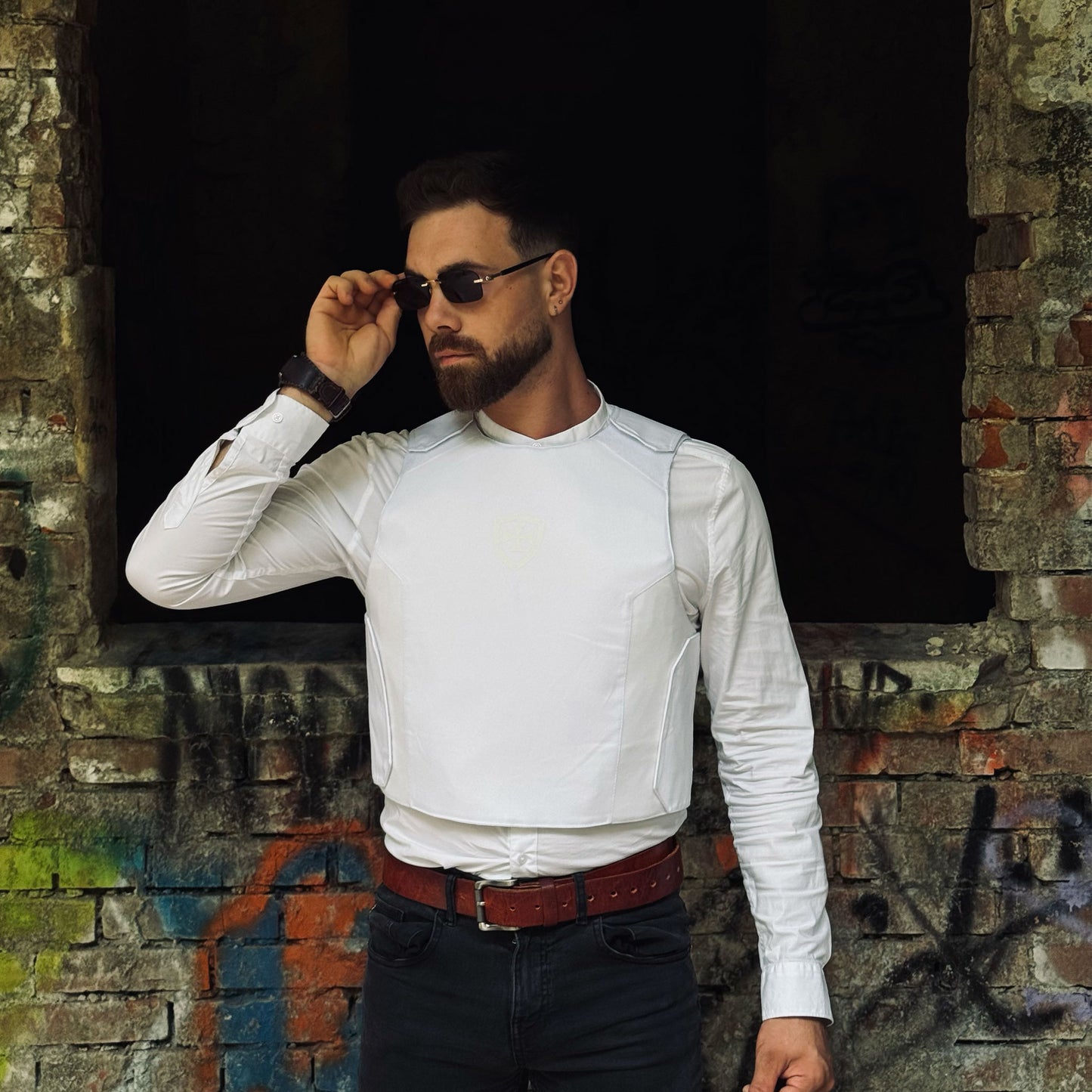 Bulletproof Inner Vest – White