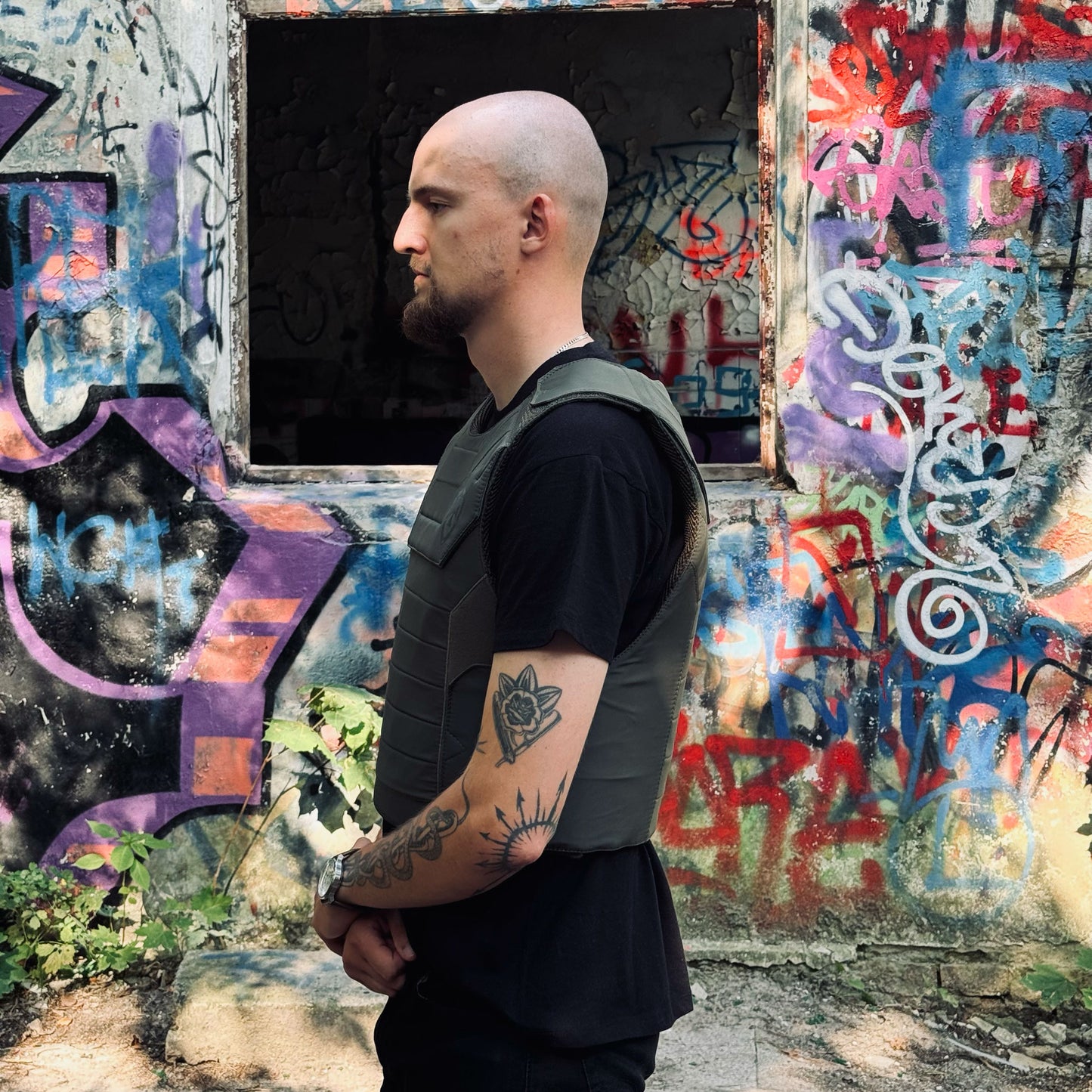 Bulletproof Outer Vest – Green