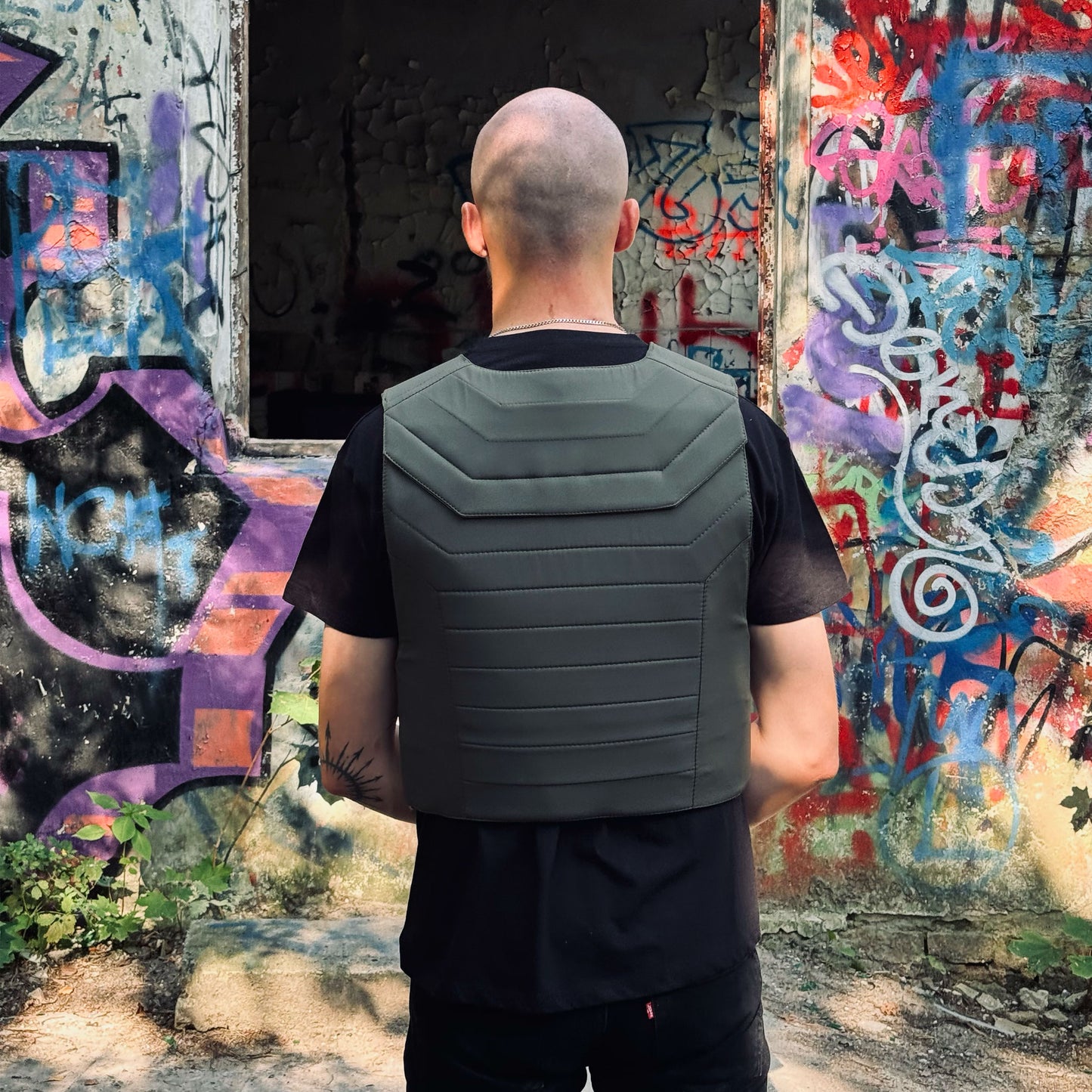 Bulletproof Outer Vest – Green
