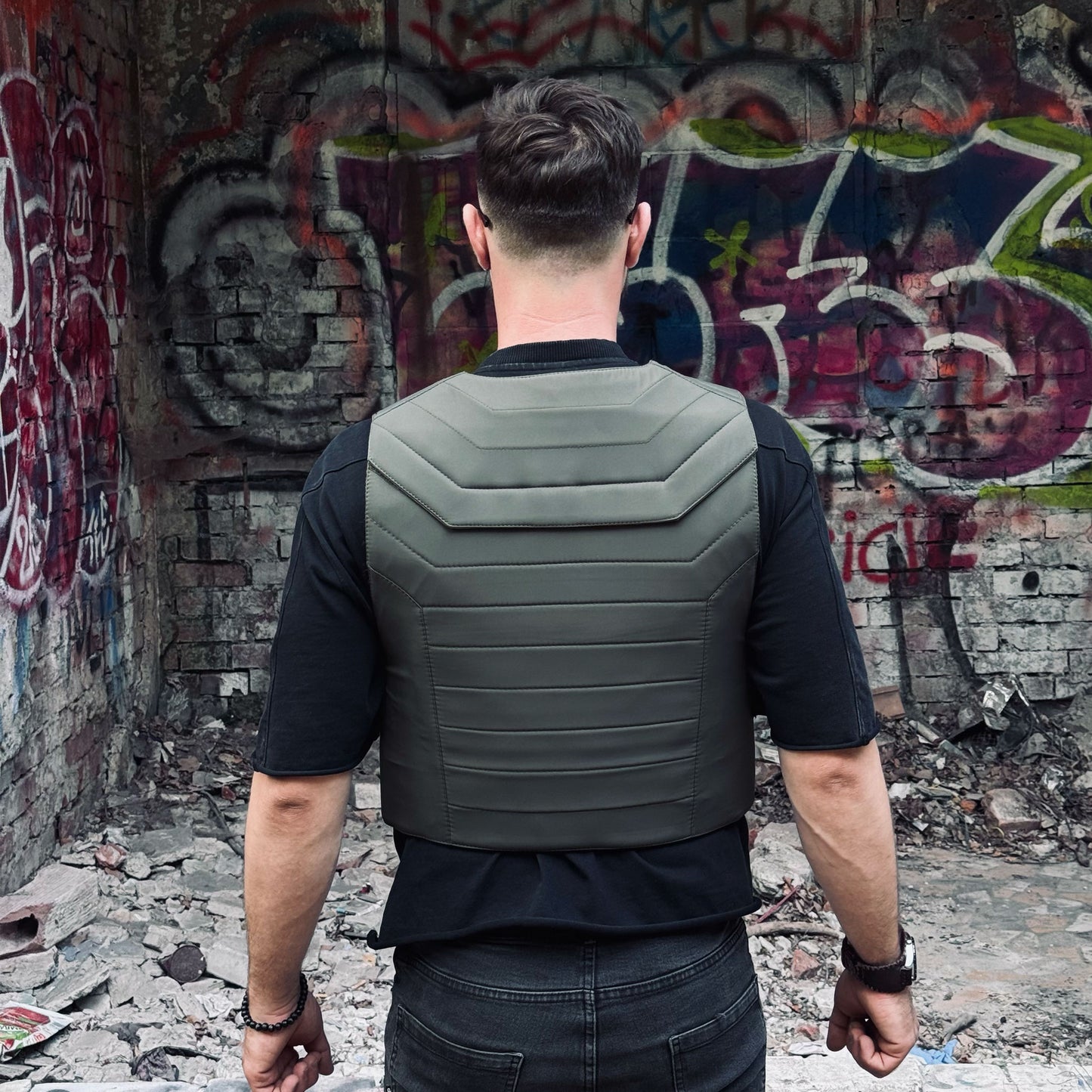 Bulletproof Outer Vest – Green
