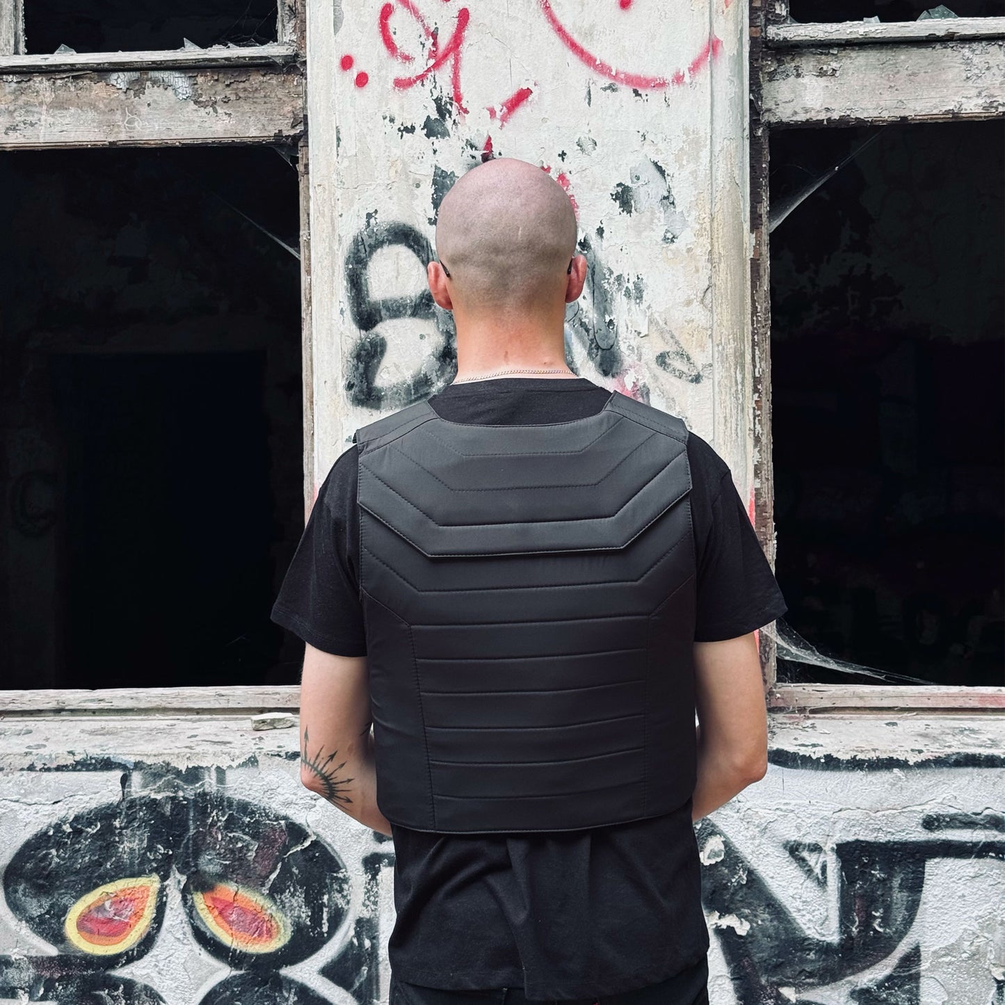 Bulletproof Outer Vest – Black