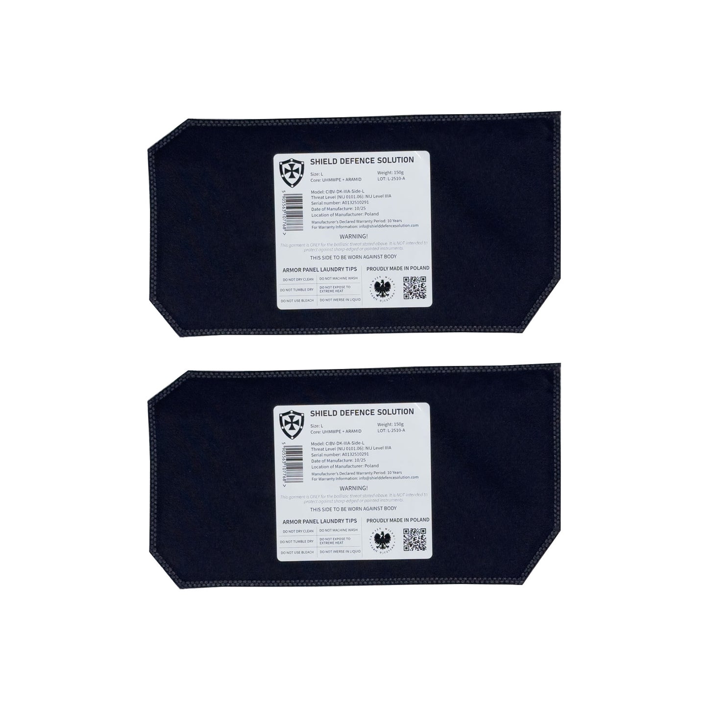 Cataphract Soft Armor Side Inserts