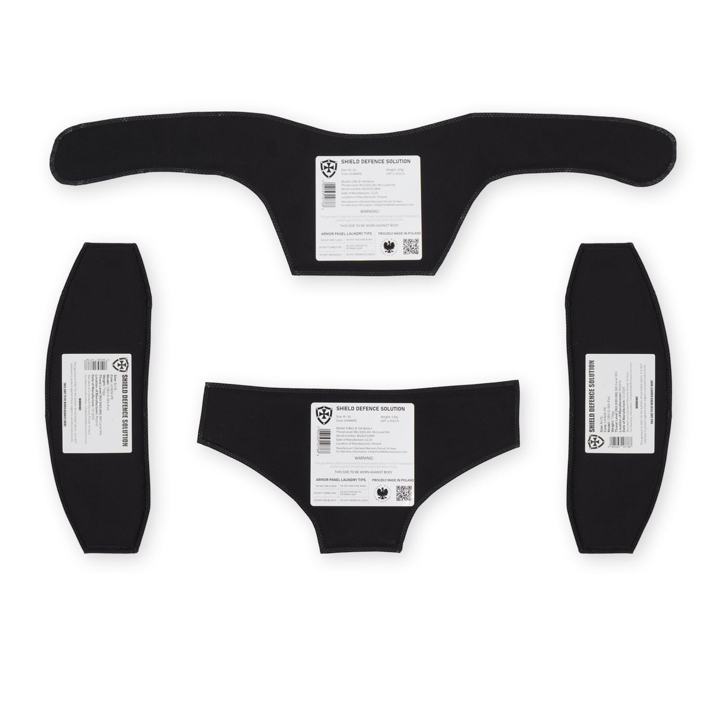 Cataphract CIBV2 Collar & Collarbone Inserts