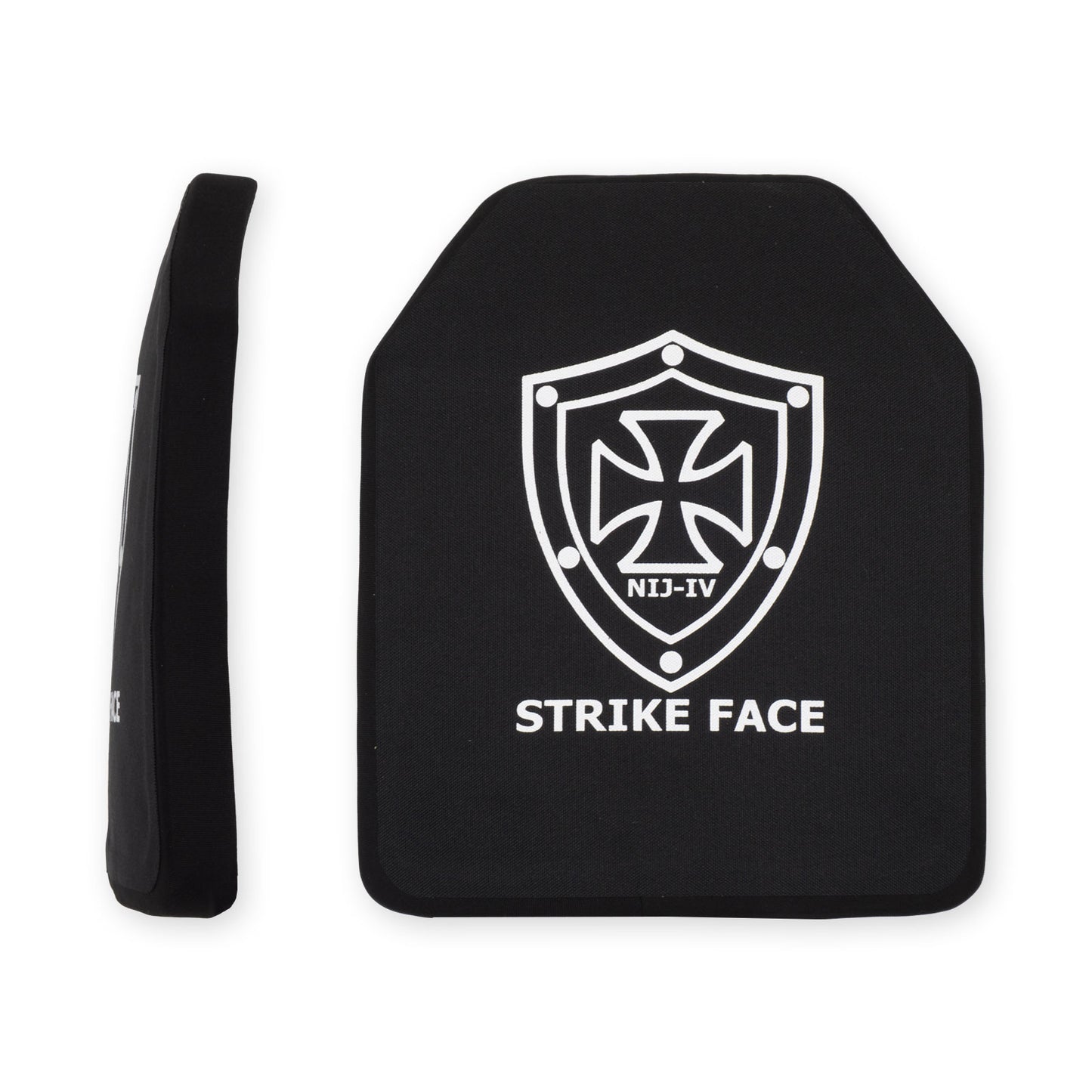 10"x12" Multi-Curved SAPI Front Plate - Ceramic (AlO)