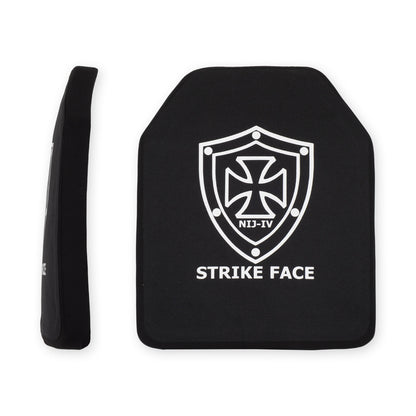 10"x12" Multi-Curved SAPI Front Plate - Ceramic (AlO)