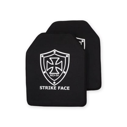 10"x12" Multi-Curved SAPI Front Plate - Ceramic (AlO)