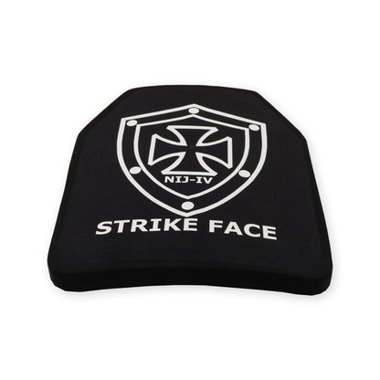 10"x12" Single Curve SAPI Front Plate - Ceramic (AlO)