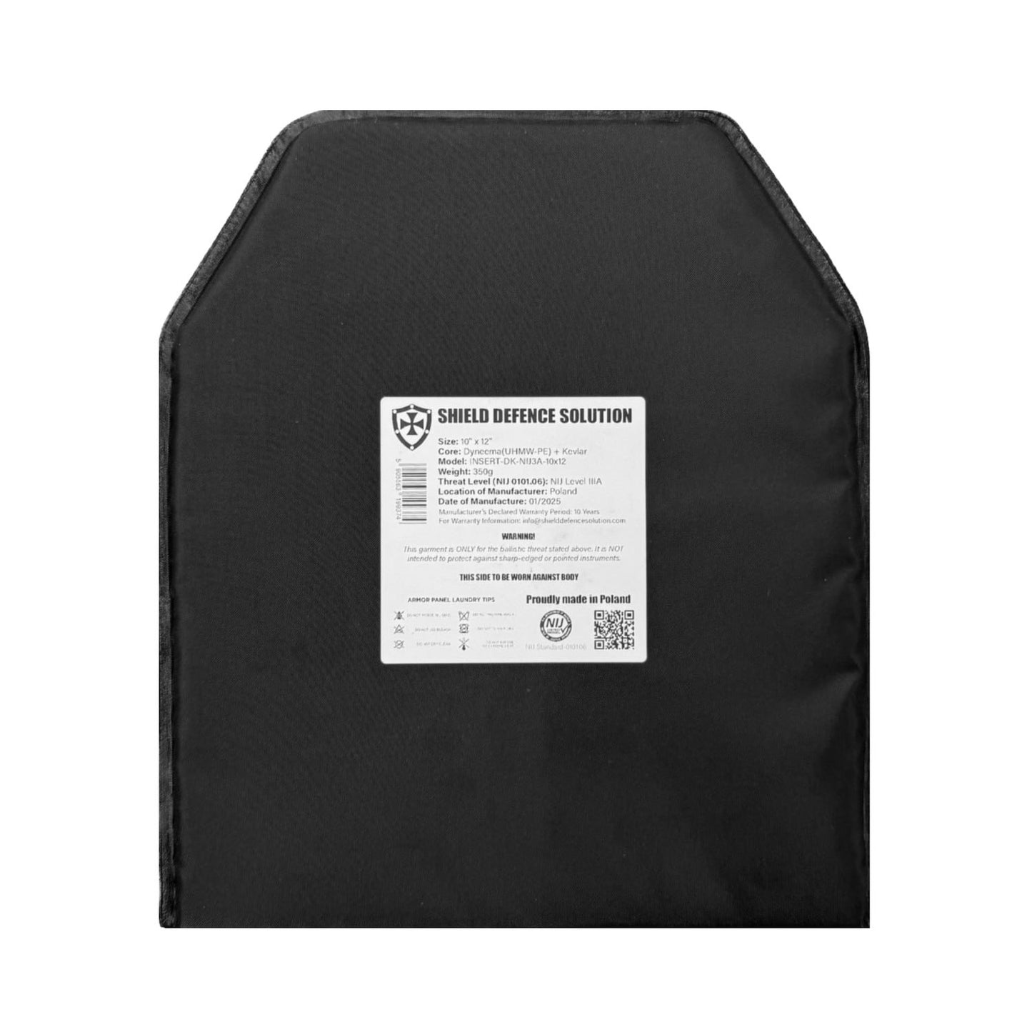 10"x12" Soft Armor Insert
