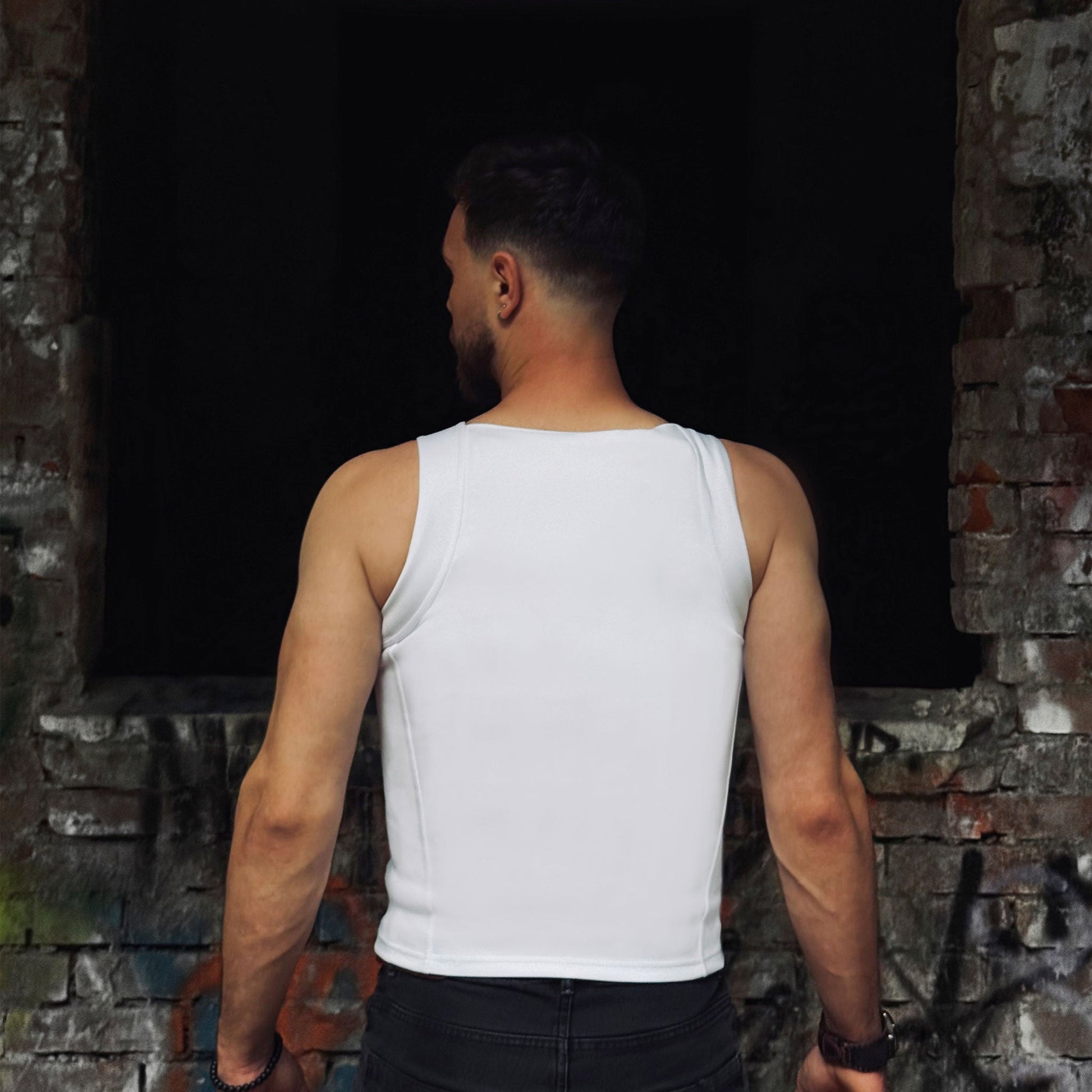 Bulletproof Concealable Expanded T-shirt - White - Shield Defence Solution