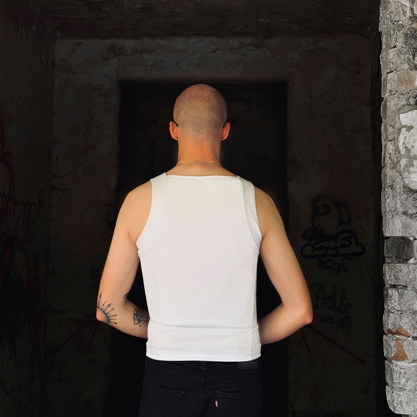 Bulletproof Concealable Expanded T-shirt - White - Shield Defence Solution