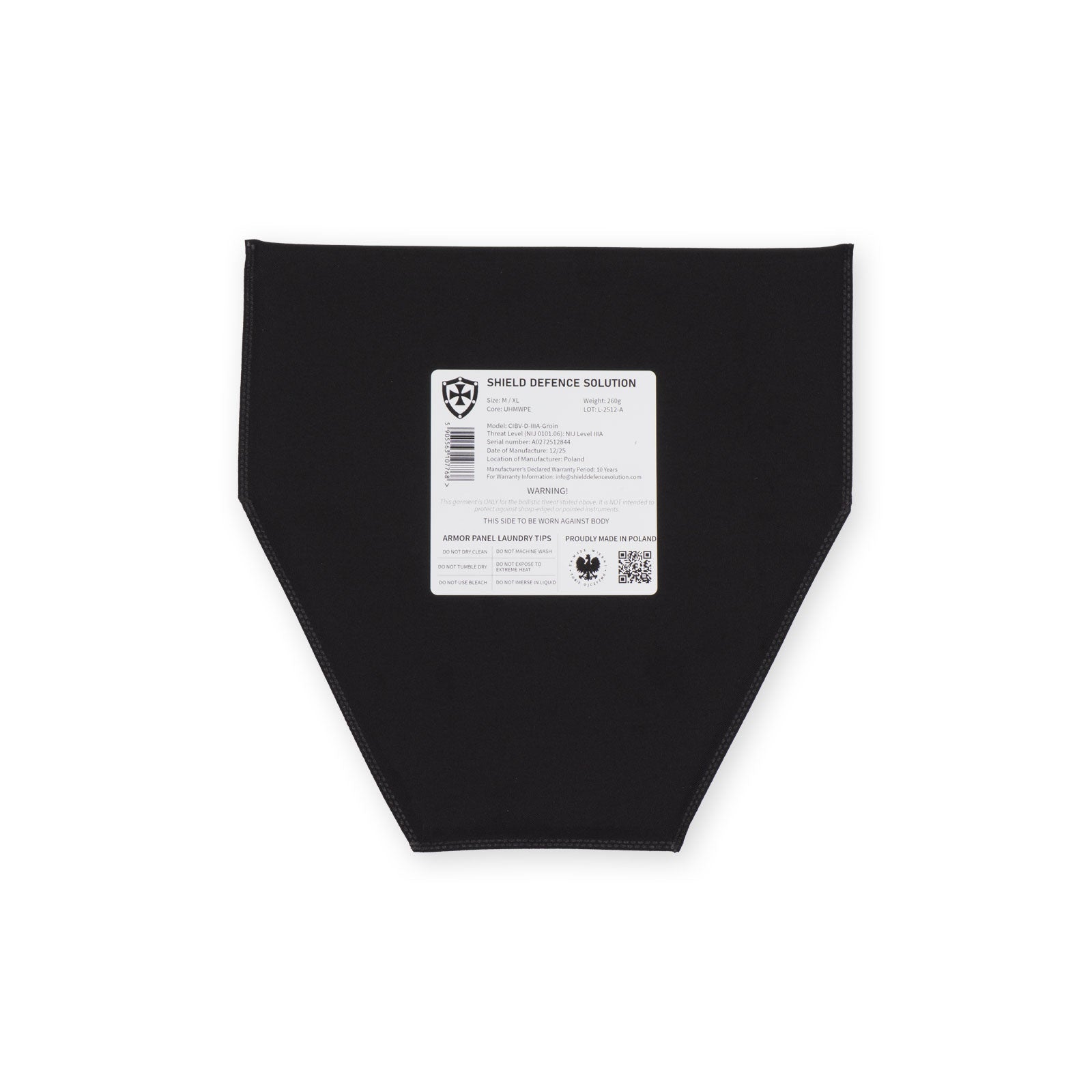 Cataphract Groin Soft Armor Insert - Shield Defence Solution