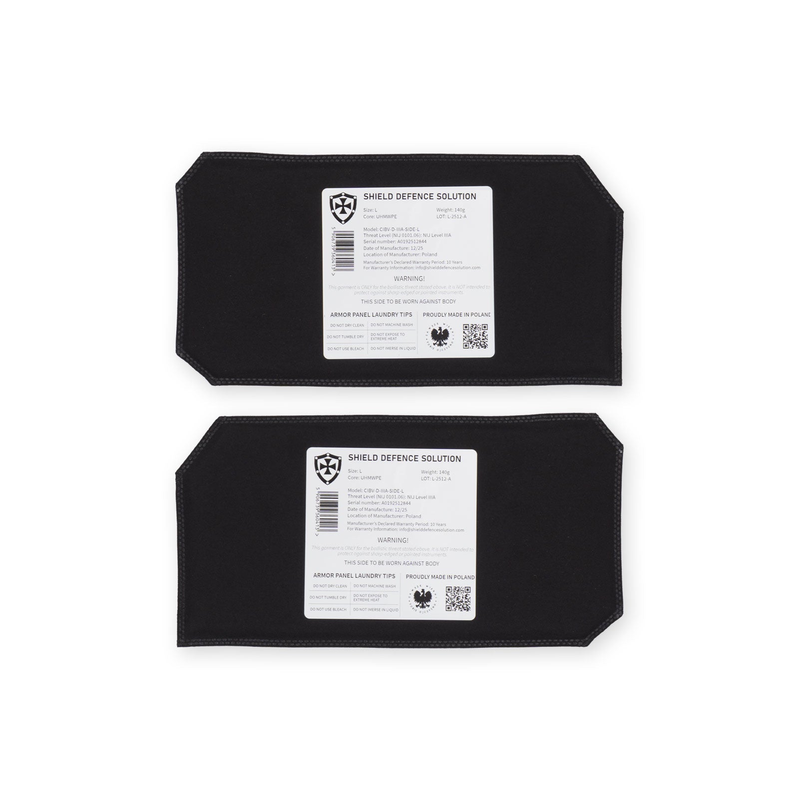 Cataphract Soft Armor Side Inserts - Shield Defence Solution