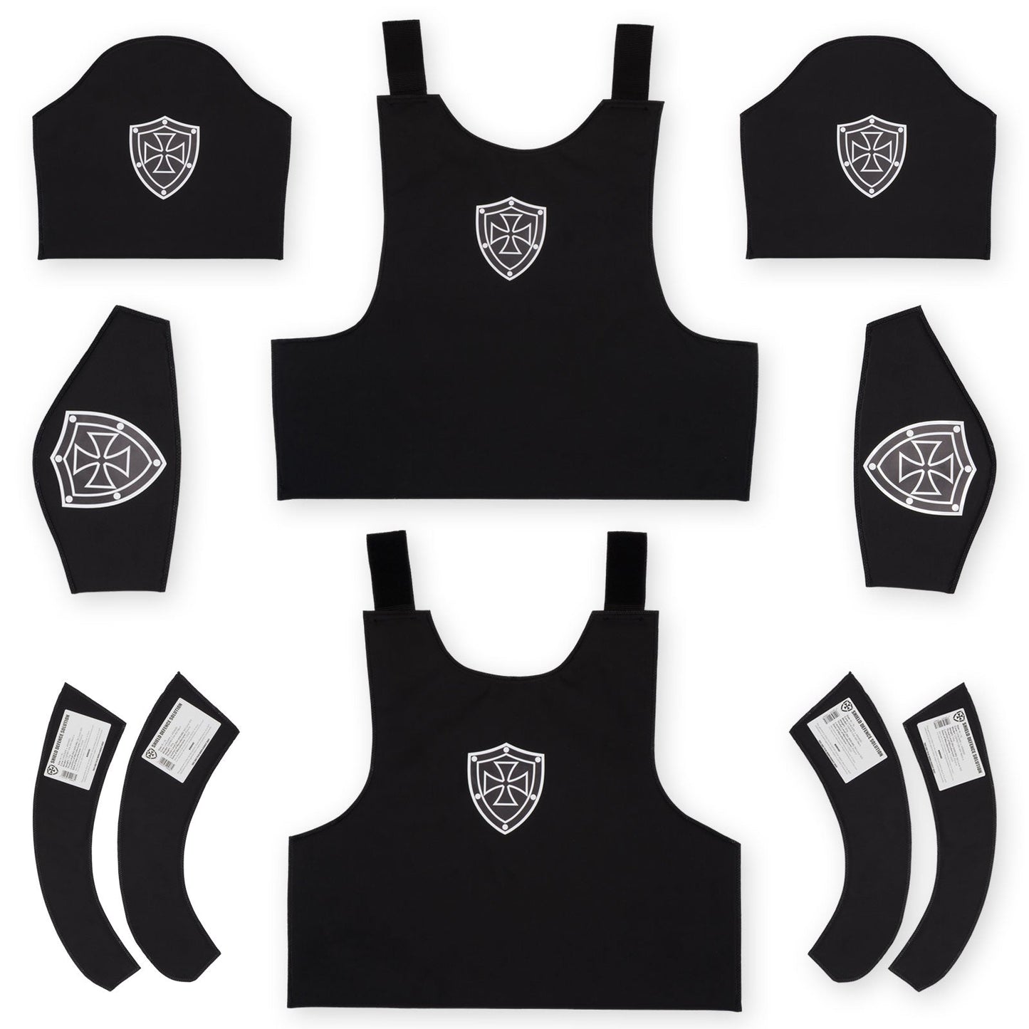Full Set of Soft Ballistic Inserts for Osprey Vest MK2 - MK4 - Shield Defence Solution
