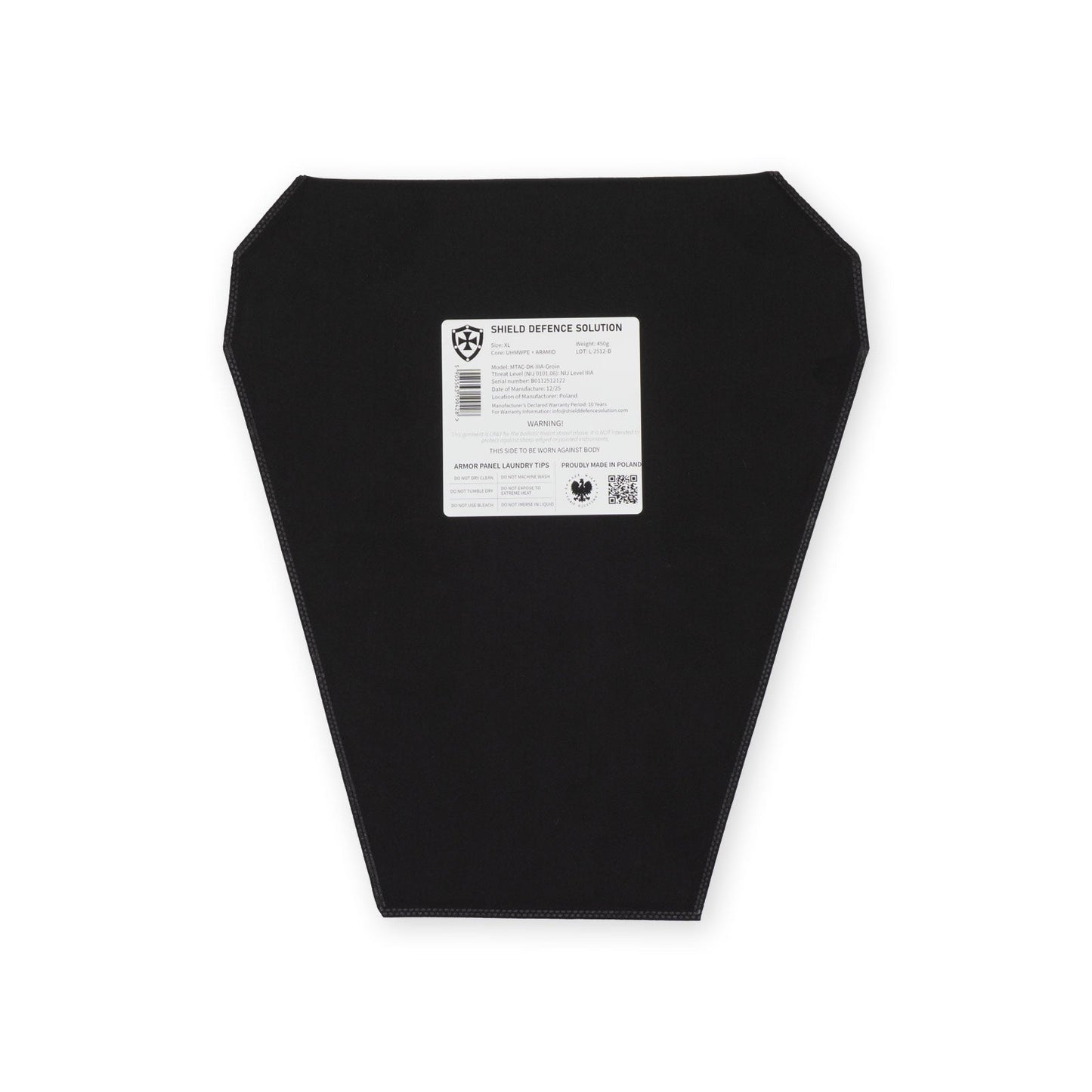 M - Tac Groin Soft Armor Insert XL - Shield Defence Solution
