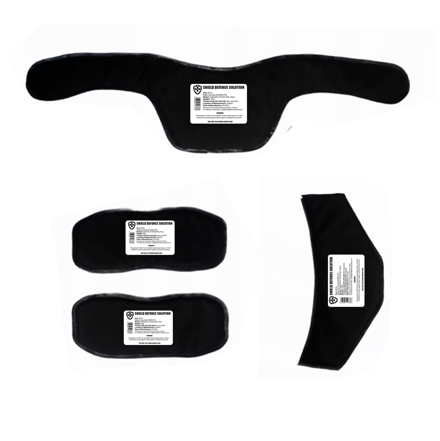 Cataphract Collar & Collarbone Inserts