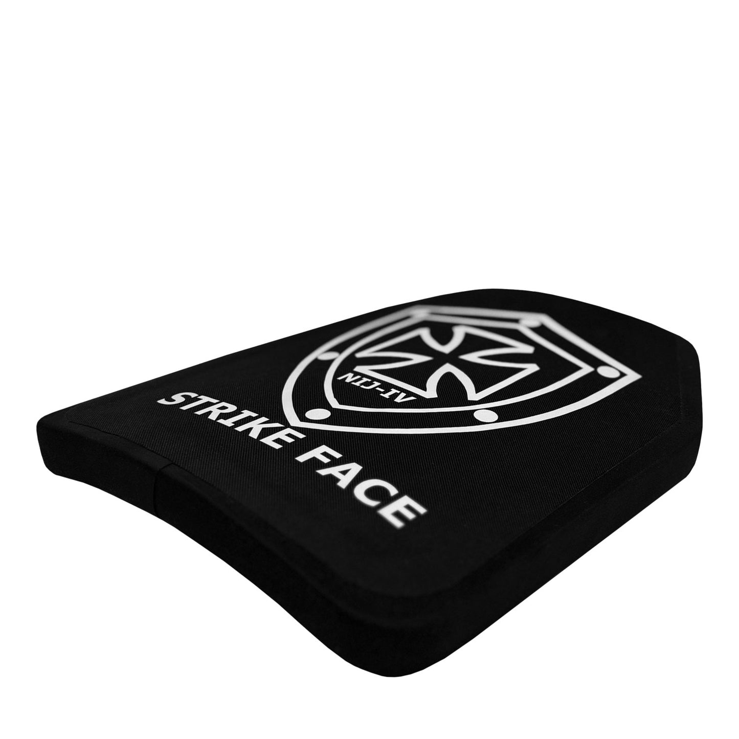 10"x12" Single Curve SAPI Front Plate - Ceramic (AlO)