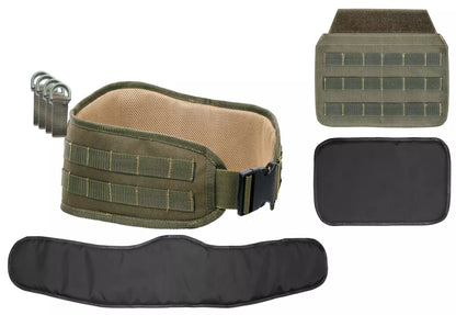 Belt with Lower Abdomen Protection Armor
