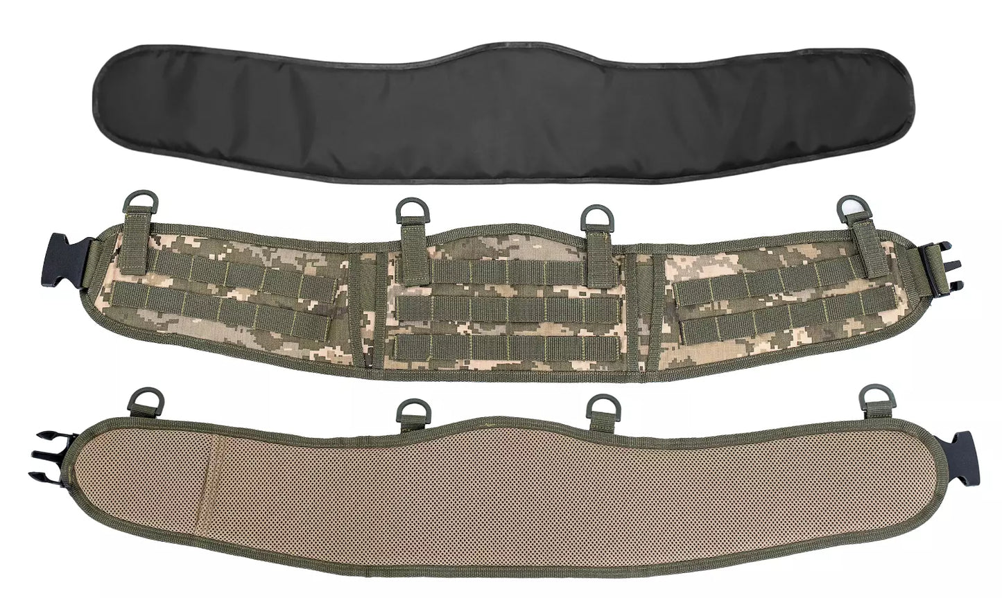 Belt with Lower Abdomen Protection Armor
