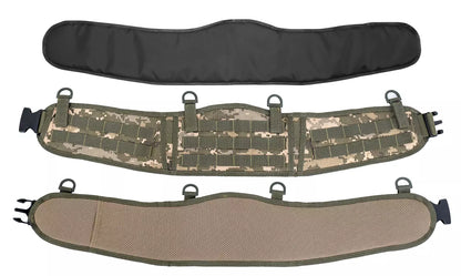 Belt with Lower Abdomen Protection Armor