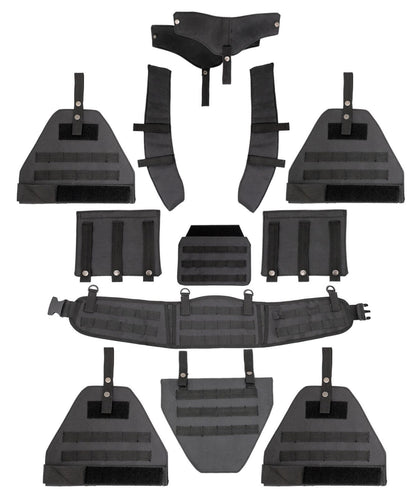 Modular Ballistic 14-Piece Master Set | UHMWPE (Dyneema) & Kevlar for Plate Carriers