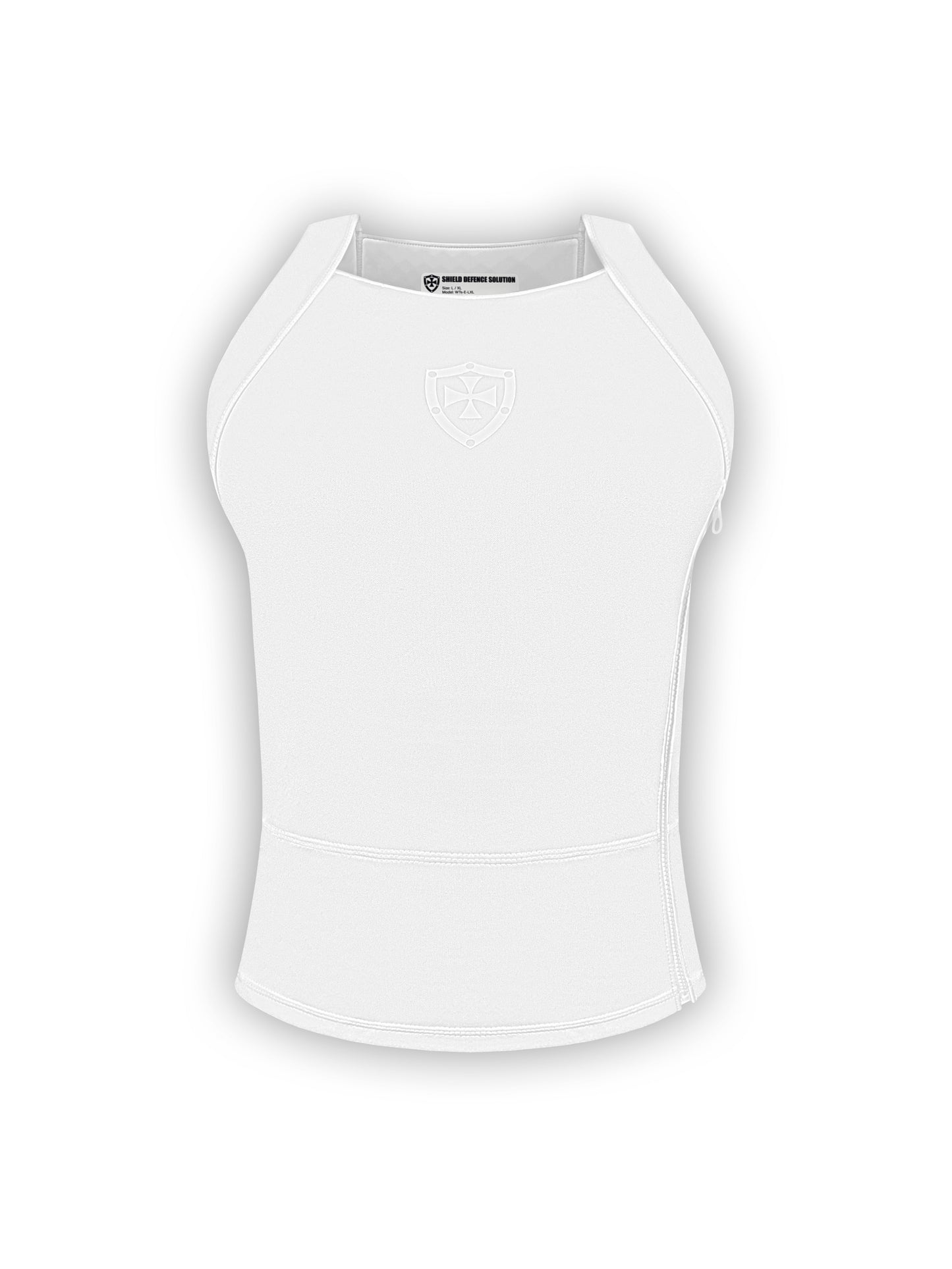 Bulletproof Inner Concealable T-shirt - White | UHMWPE (Dyneema)