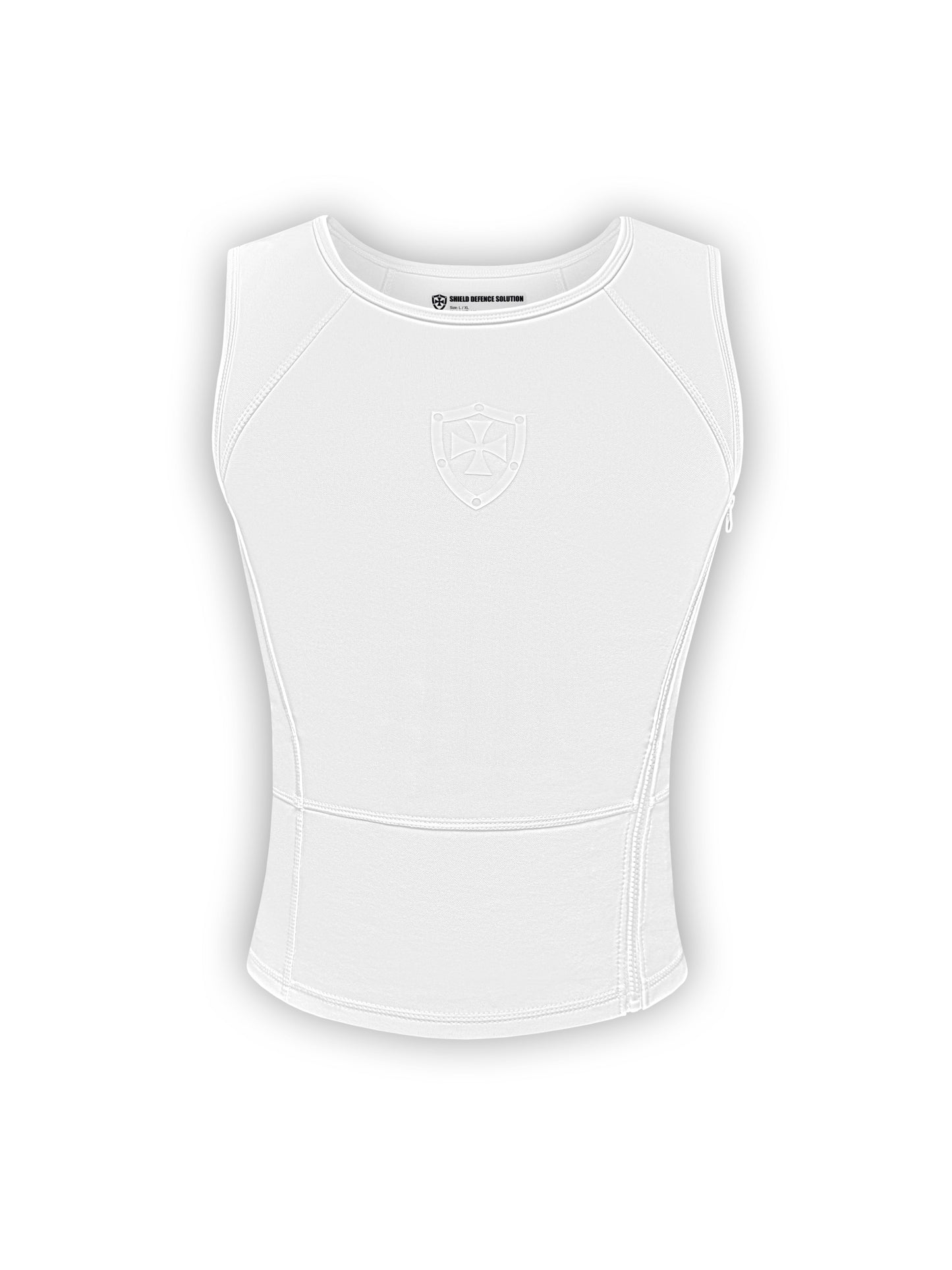 Bulletproof Inner Concealable T-shirt - White | UHMWPE (Dyneema)