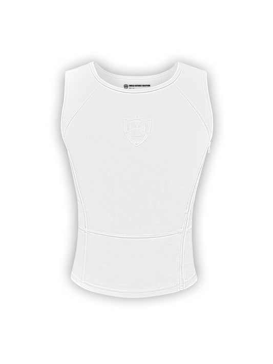 Bulletproof Inner Concealable T-shirt - White | UHMWPE (Dyneema)